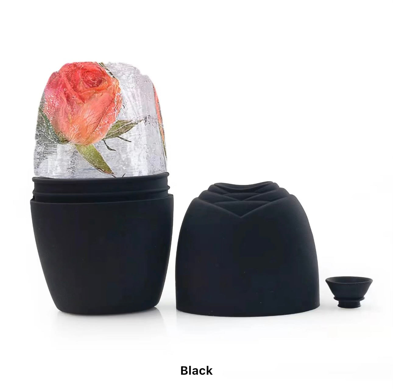 Face and Body Ice Contour Cube - Rose Shape