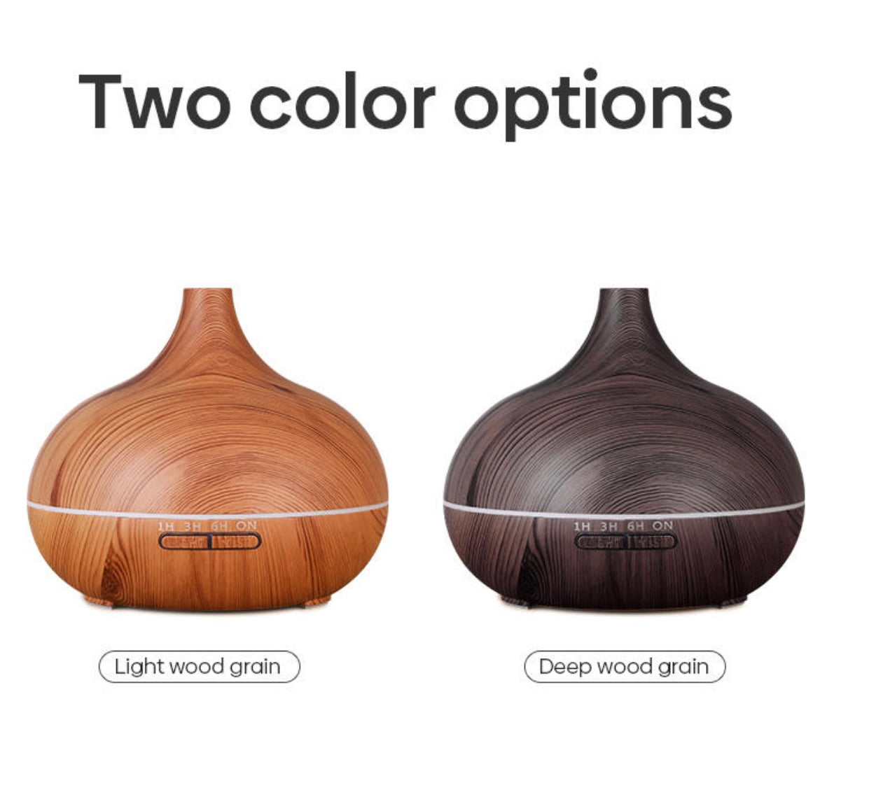 Wood Grain Oil Diffuser Air Humidifier